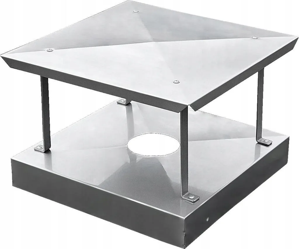 Coperchio per Camino Professionale 20x75 Acciaio Inox V2A