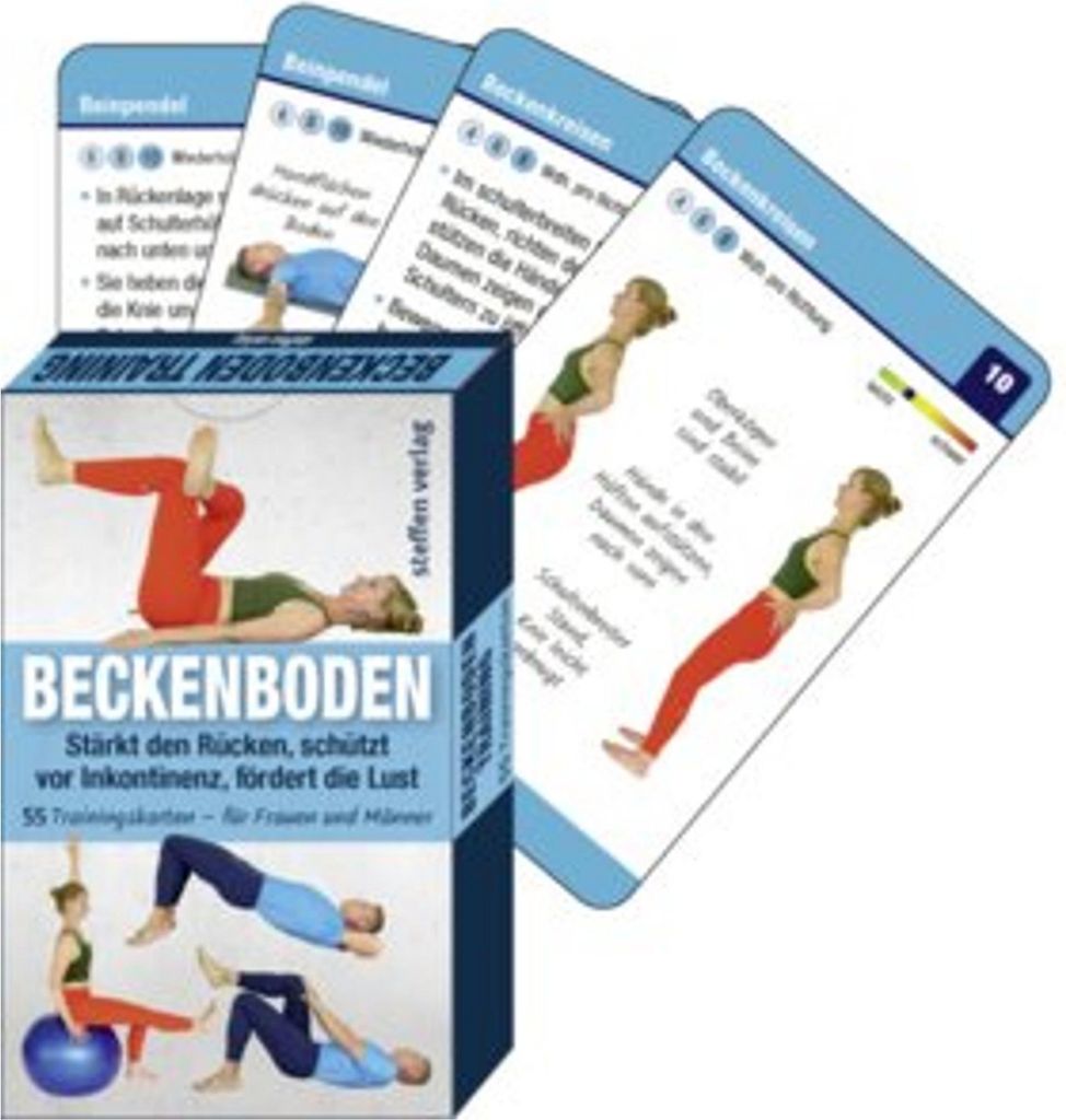 Trainingskarten Beckenboden Produktbild 