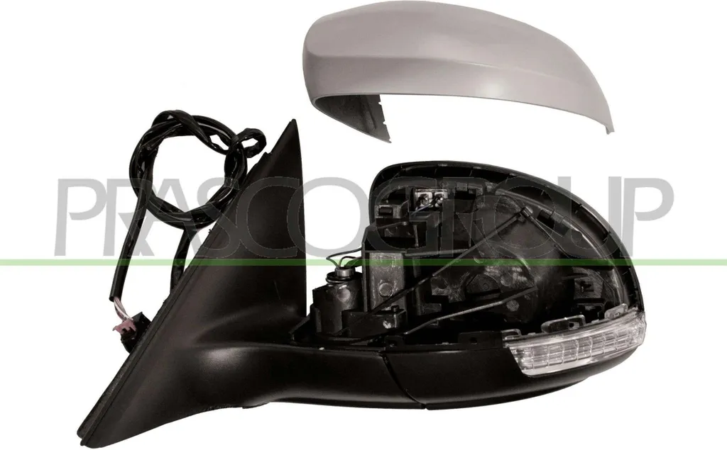 Rétroviseur gauche pour Skoda Yeti 5L - Remplacement PRASCO SK7107314