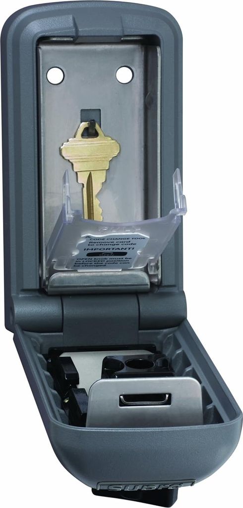 KeySafe Professionelle Sicherheits-Schlüsselbox Grau - AccessPoint 002047