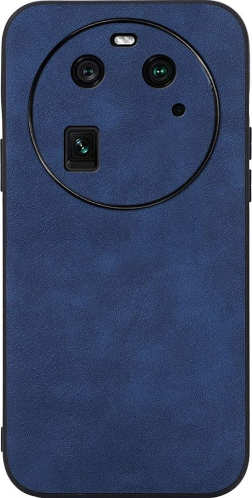 Mobigear Fabric OPPO Find X6 Hülle Hardcase Backcover - Blau