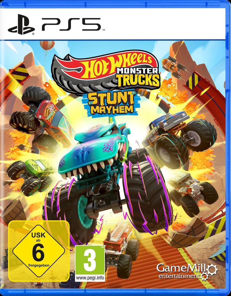 Hot Wheels Monster: Stunt Mayhem PS5-Spiel Produktbild 