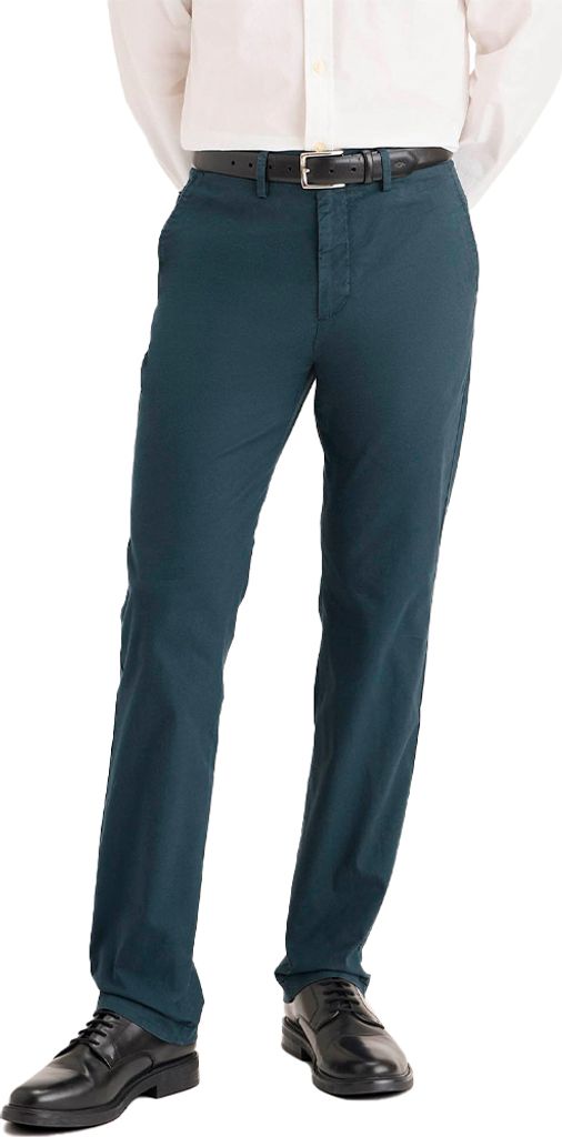 Dockers Crafted Khaki Slim Hosen Blau 30 / 32 Mann Blau 30