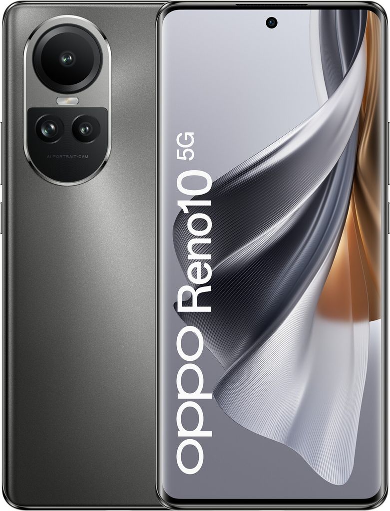 OPPO Reno 10 8+256GB 6,7" 5G Silvery Grey ITA  Oppo Obrázek produktu 