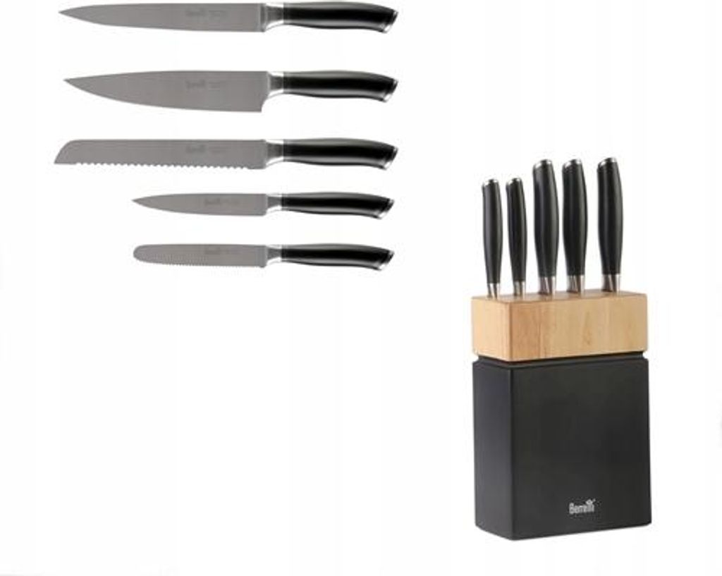 Messerblock-Set 6-Teiliges Messer-Set Grande Messer-Set