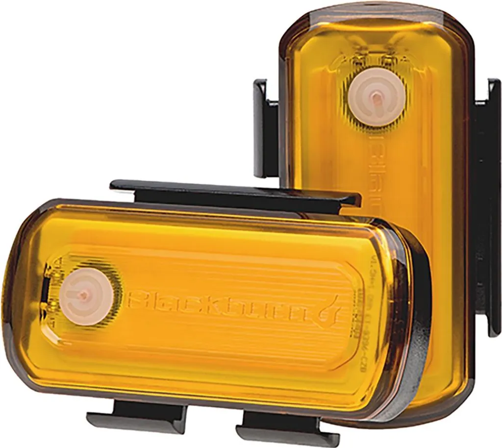 Kit éclairage vélo latéral Blackburn Grid noir rechargeable USB et étanche