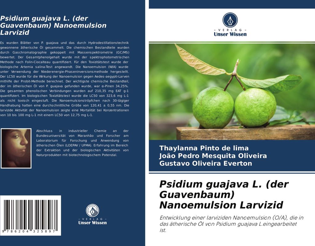 Psidium guajava L. (der Guavenbaum) Nanoemulsion Larvizid