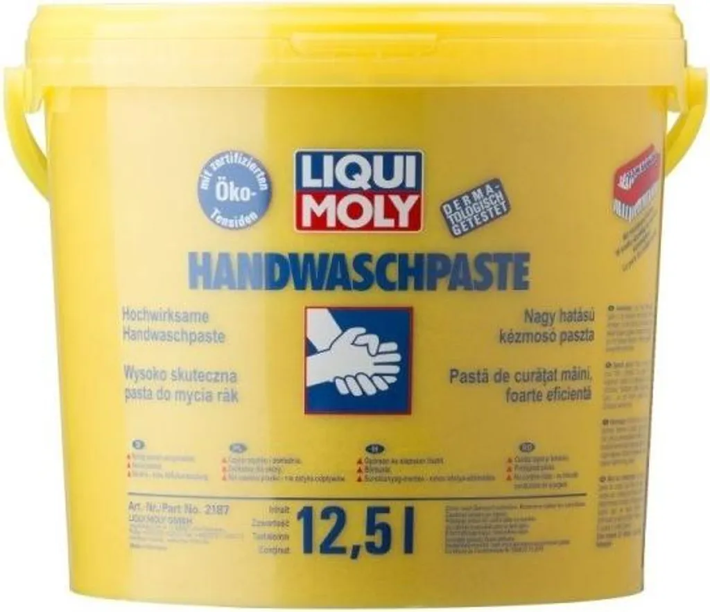 Liqui Moly 2187 Pâte mains biodégradable sans solvant avec dermoprotect