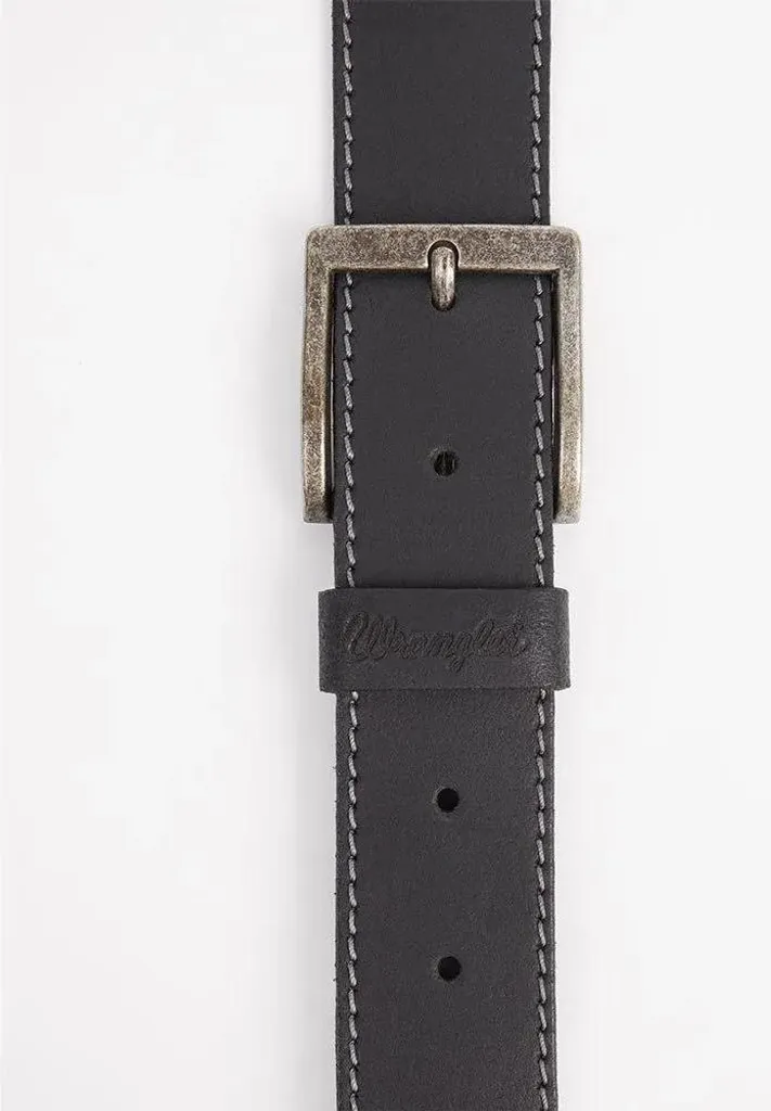Cintura Wrangler Uomo Nera 105 cm - Accessorio Trendy Denim - 5