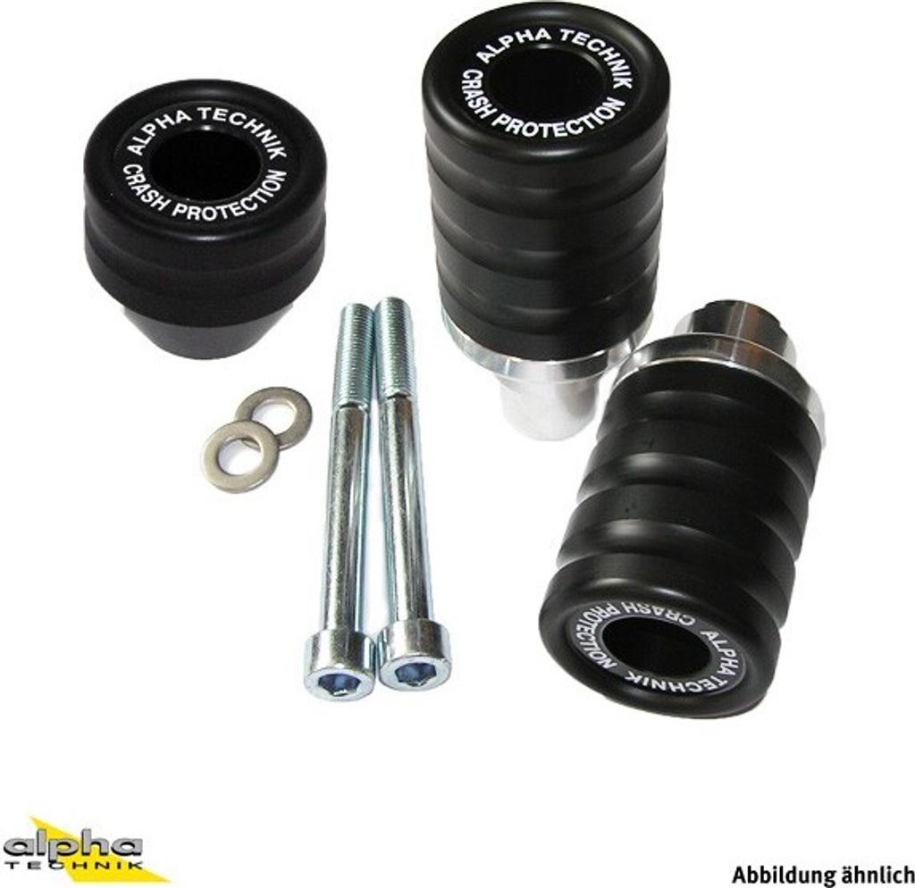 Sturzpads Crash Protector-Kit Suzuki B-King WVCR 07- schwarz GSX1300 B-King WVCR