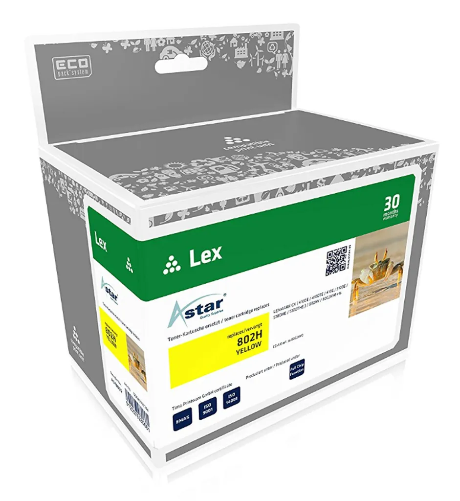 Cartouche Jaune Astar : Finissez-en avec les Impressions Laser Pâles