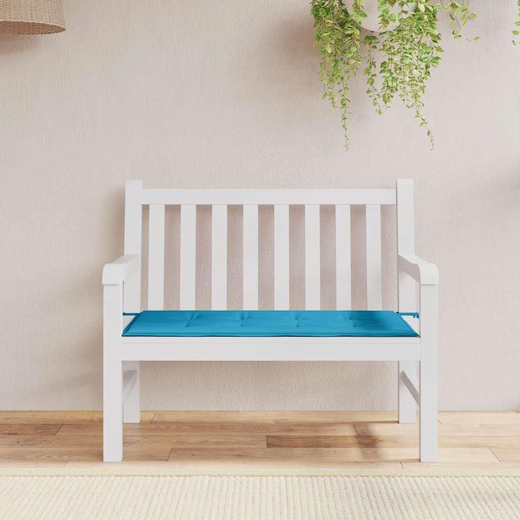 vidaXL Záhradná lavička Modrá 100x50x3 cm Oxford Fabric Obrázok produktu 