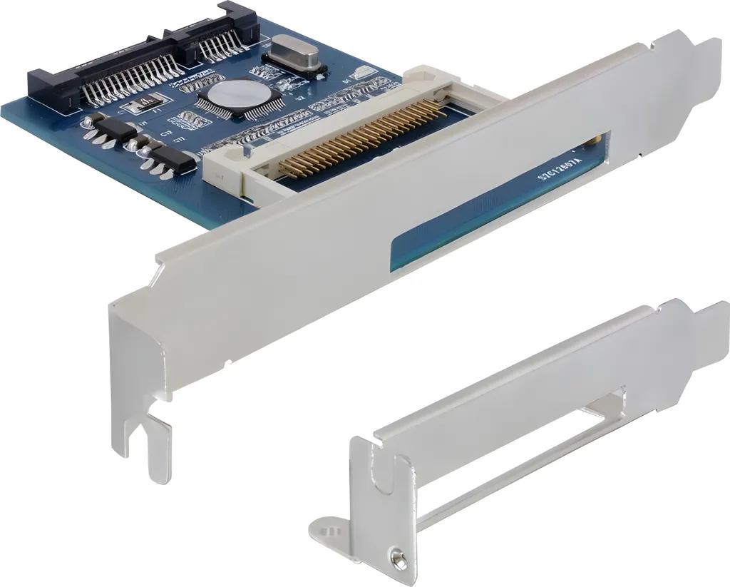 DeLOCK SATA II > Compact Flash Card Reader - CompactFlash-Kartenadapter - Serial ATA-300 (91687)
