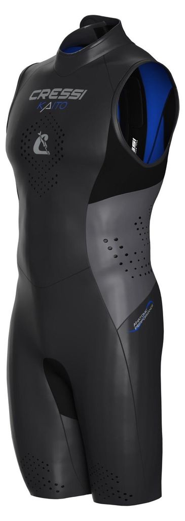 Cressi Kaito Shorty Man Neoprenanzug 2 mm – Flexibler Open-Water & Freitauch Shorty, Größe:XL