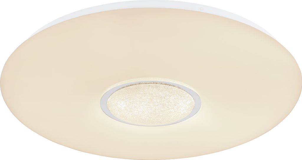 Globo Lighting Deckenleuchte Metall weiß, LED