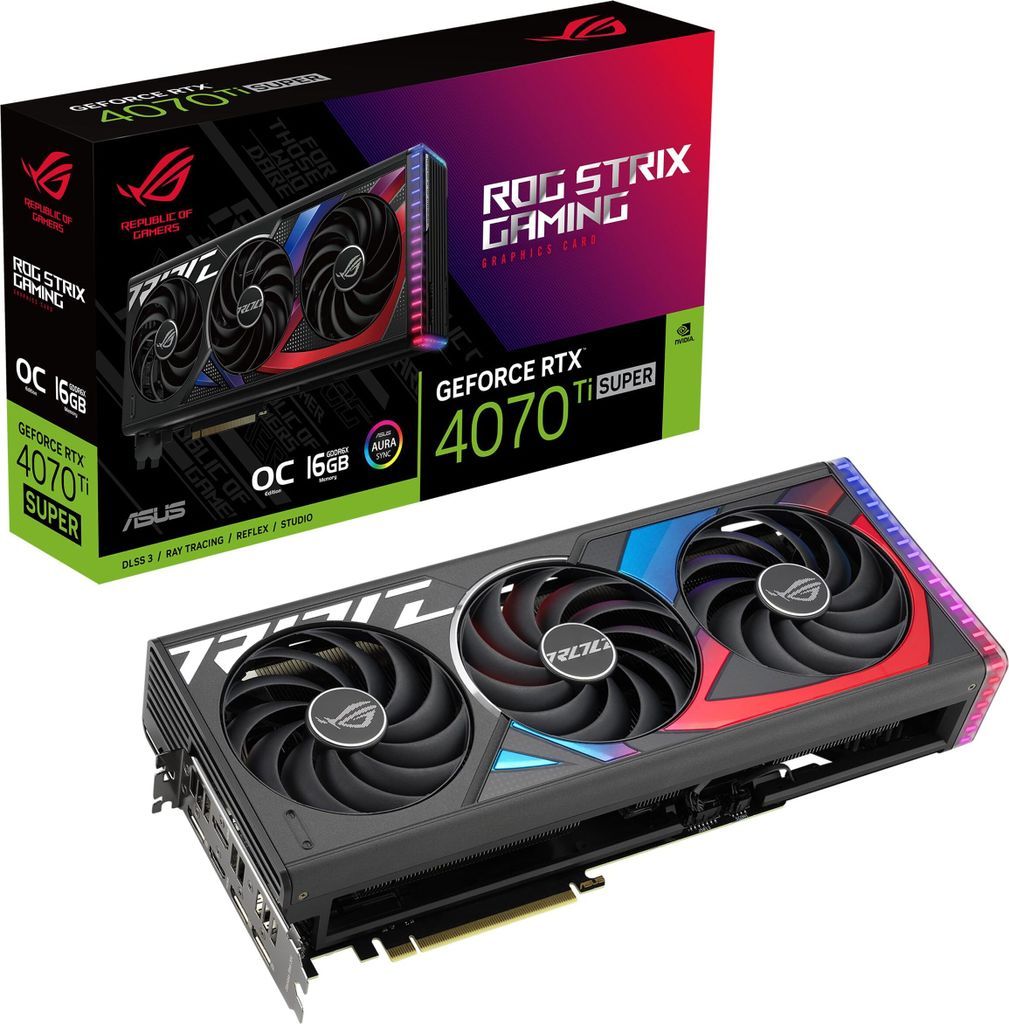 ASUS ROG -STRIX-RTX4070TIS-O16G-GAMING NVIDIA GeForce RTX Produktbild 13