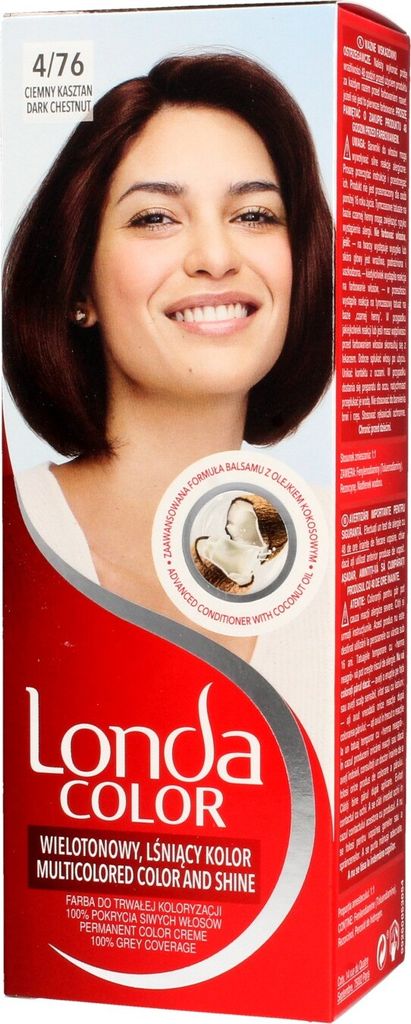 Londa, Barva vlasů 4/76 Dark Chestnut Obrázek produktu 