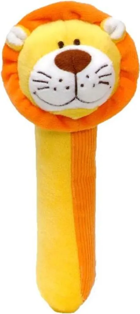 Fiesta Crafts Lion Squeakaboo Jouet en Peluche Multicolore pour Bébé