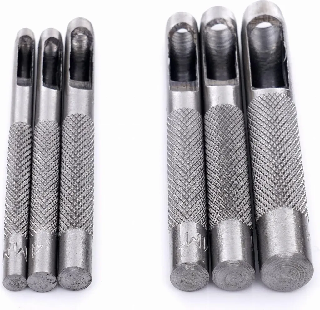 Kraft&Dele KD11201 set di punzoni per fori 3-8 mm 5 pz - 2