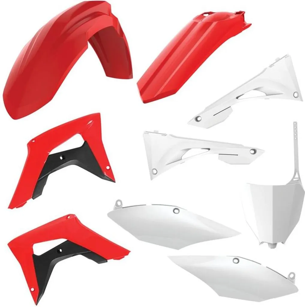 Plastiques Polisport ultra résistants Honda CRF250RX et CRF450RX Red