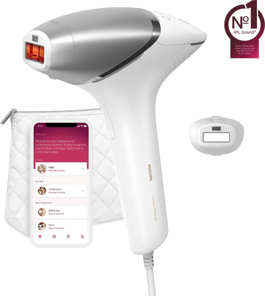 Épilation Durable à Domicile Philips Lumea Prestige BRI940/00 Corps