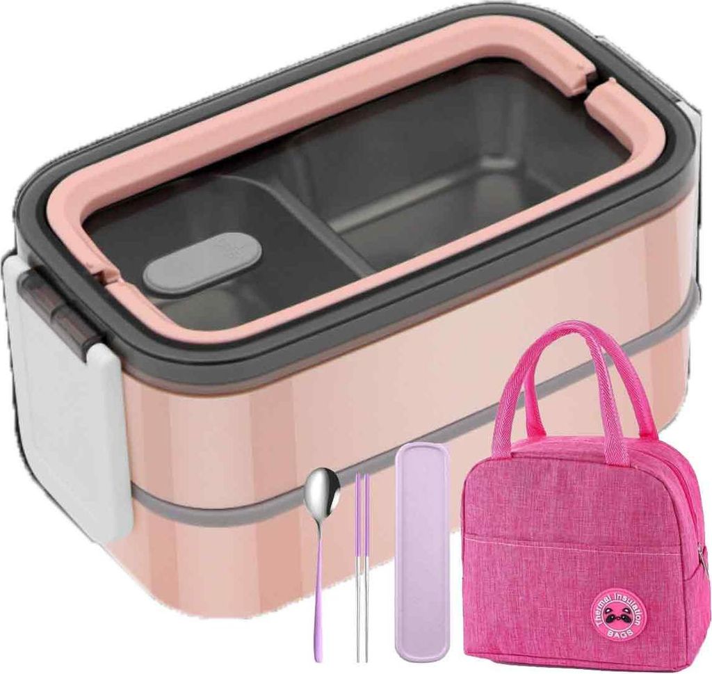 Isolierte Lunchbox aus 304 Edelstahl Tragbare Lunchbox für Grundschüler, die eine versiegelte Lunchbox verwenden