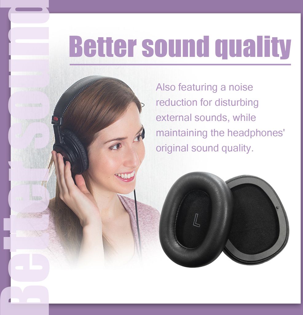 INF Náušníky pre B&O Beoplay H95 čierna Obrázok produktu 2