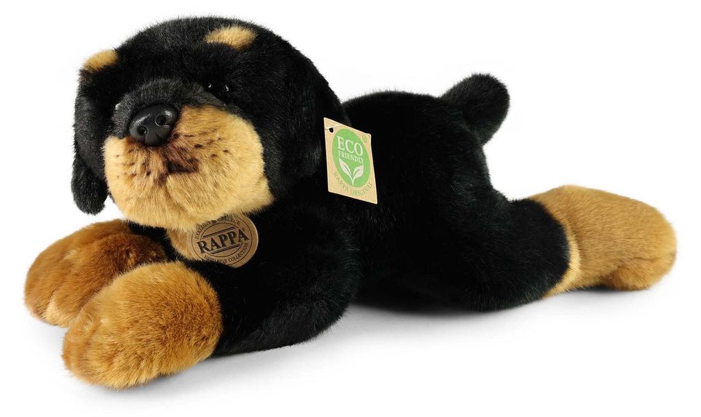 Plüschhund Rottweiler, 30 cm, umweltfreundlich Produktbild 