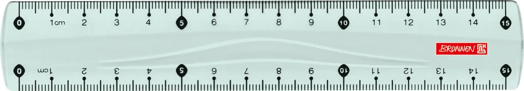 Règle scolaire 15cm menthe Lineal pour fournitures de bureau et dessin