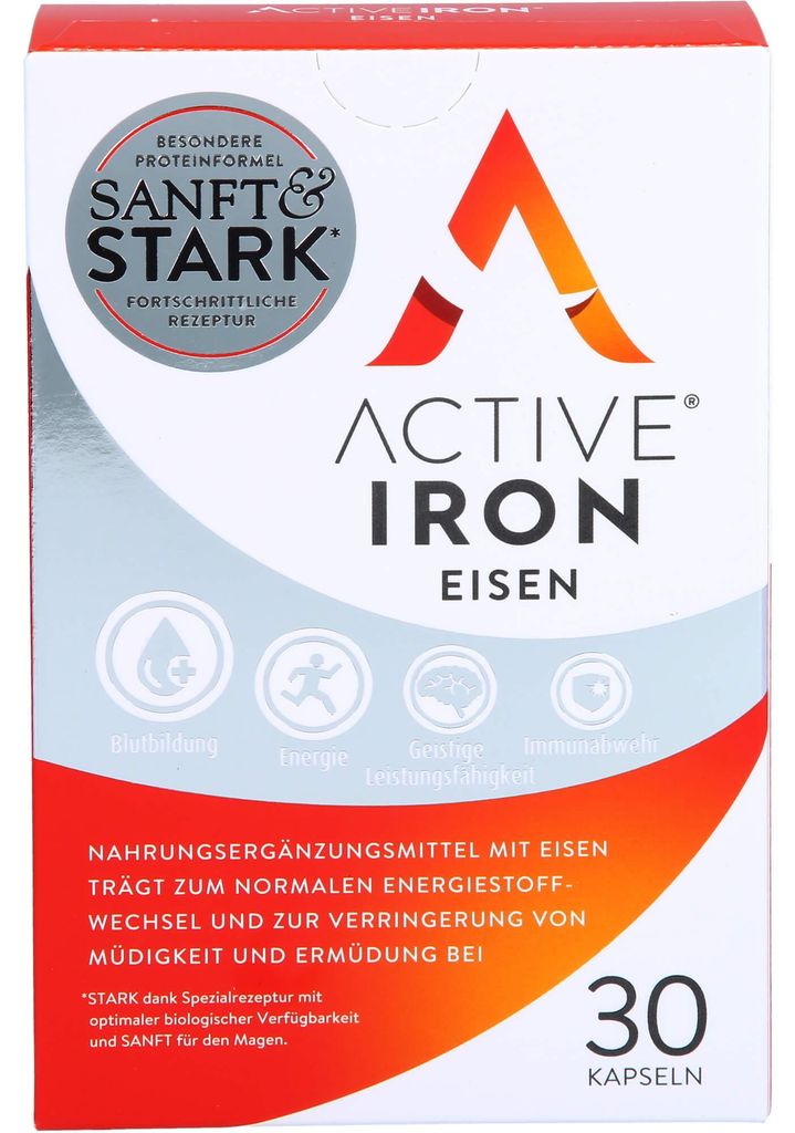 ActiveIron železo v kapslích, 30 kapslí Obrázek produktu 