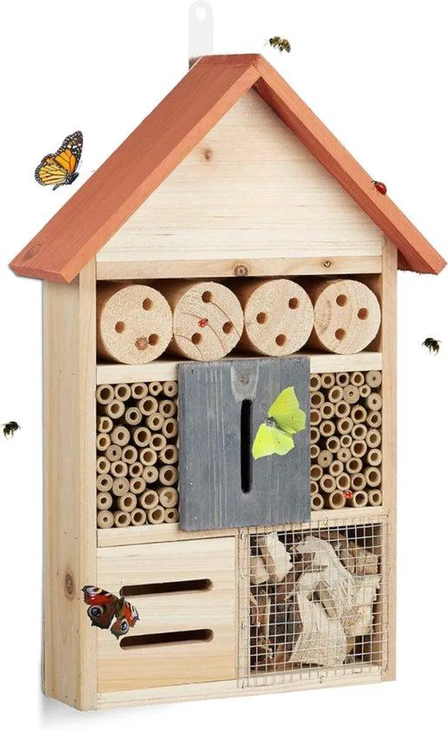 Hôtel à insectes anti-parasites pour protéger vos plantes naturellement