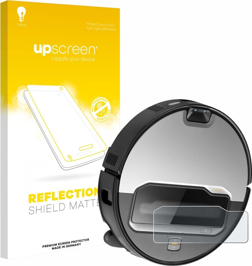 upscreen Schutzfolie für Roborock Saros Z70 Displayschutz Displayschutzfolie Folie Matt Entspiegelungsfolie