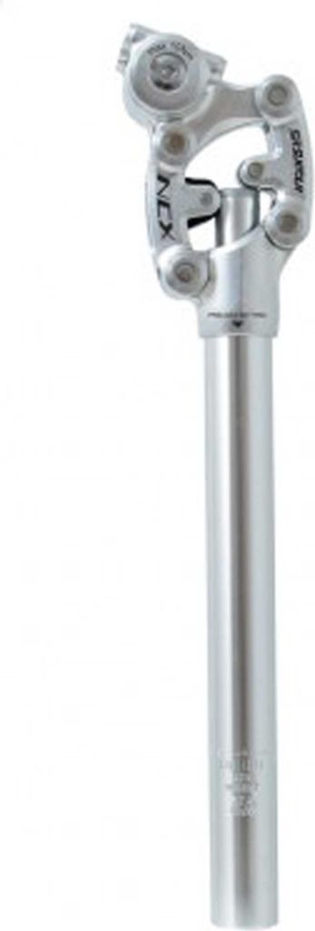 SR Suntour Federsattelstütze SP12-NCX, Ø 27,2mm, 350mm, silber