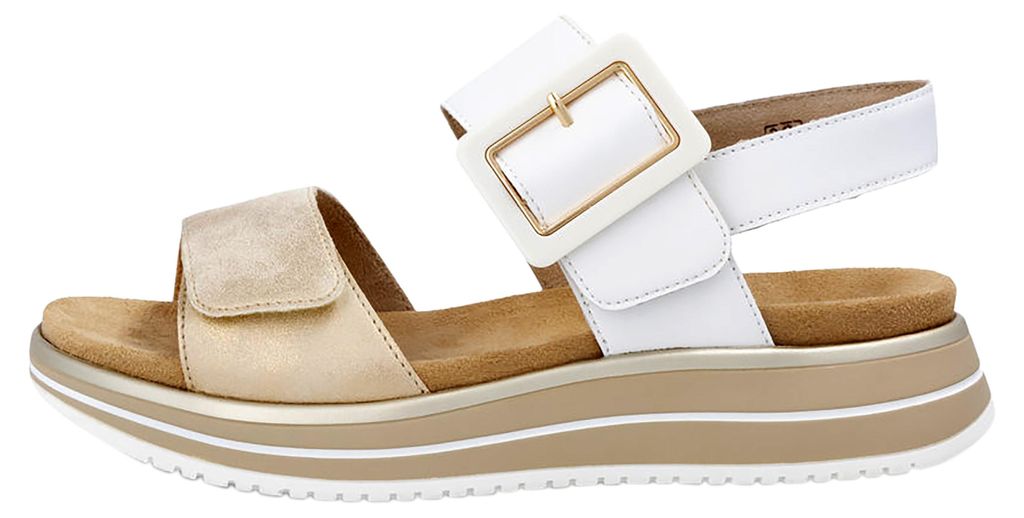 Sandales en cuir Compensé Image du produit 