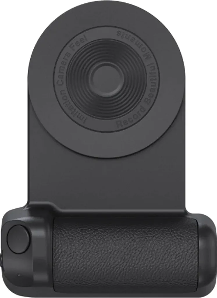 Supporto Magnetico Smartphone Nero: Ricarica e Selfie in Un Click