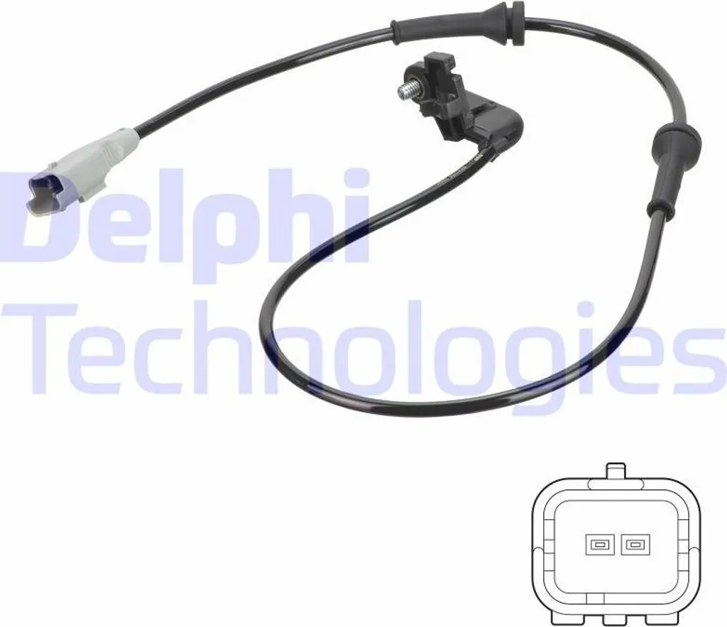 Sensore Velocità Ruota Lunga Durata Delphi SS20763 OE 4545F6 - 307 C4