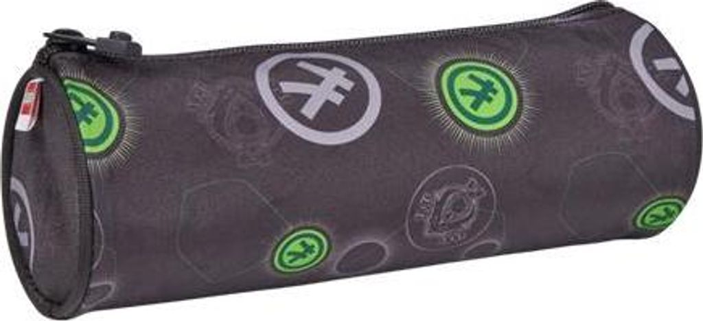 "Ninjago Meister der Energie" Federmäppchen, schwarz, rund, LEGO 10050-2507