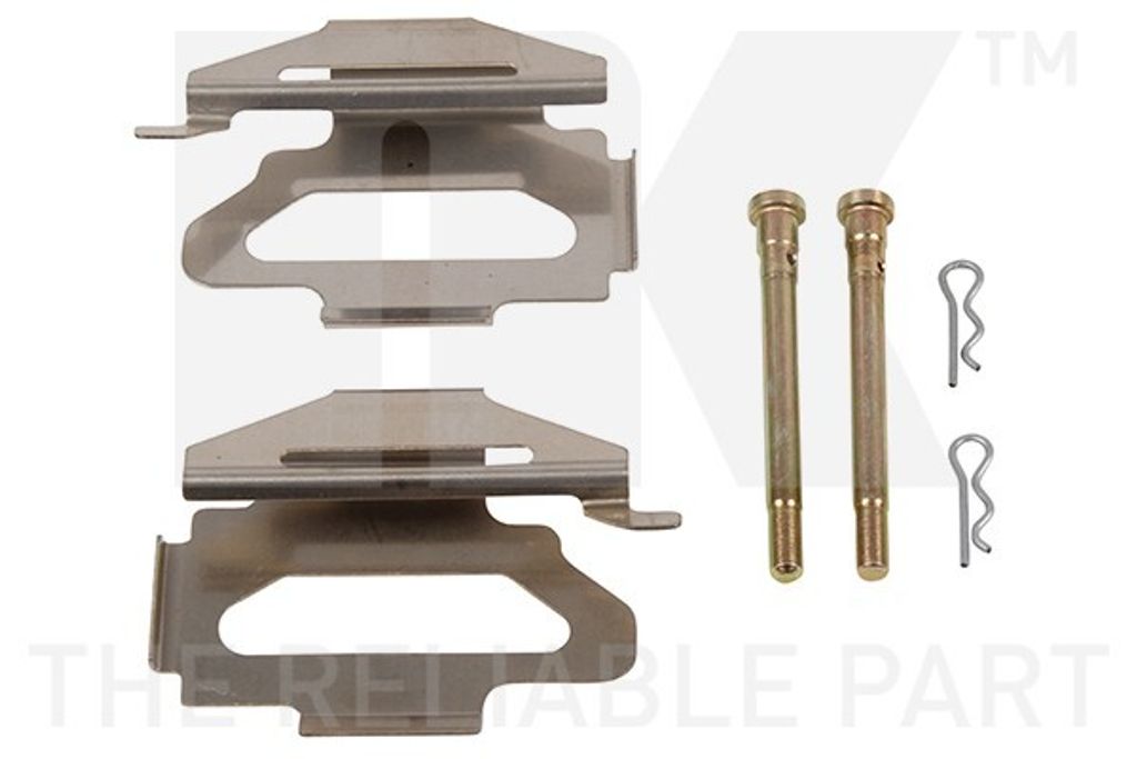 NK Zubehörsatz Scheibenbremsbelag 7999141 für FORD für FIESTA III (GFJ)
