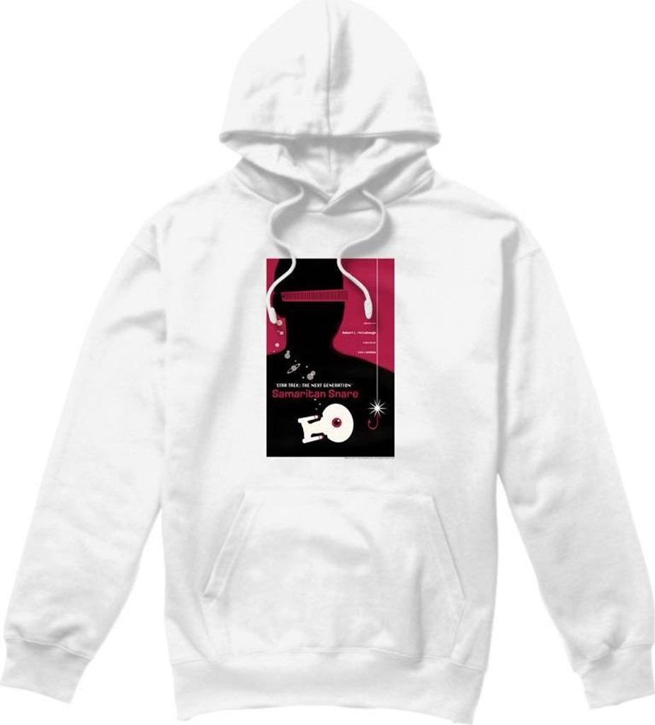 Star Trek - "The Next Generation Season 2 Episode 17" Kapuzenpullover für Herren TV7854 (XXL) (Weiß)