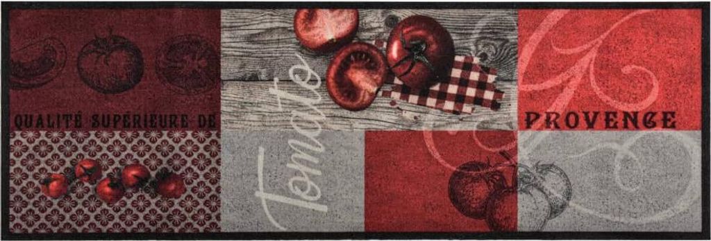 vidaXL Küchenbodenmatte Waschbar Tomate 45x150 cm