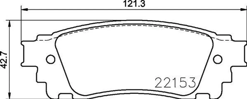 Stop aux Sifflements Frein Alphard NX avec Plaquettes Brembo P83166