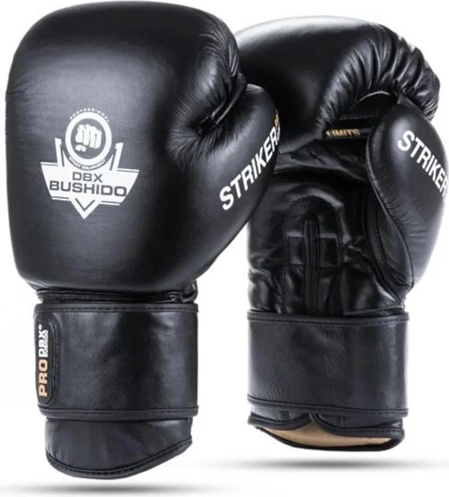 Gants de boxe Bushido 12 OZ - Fini les douleurs aux poignets en frappe