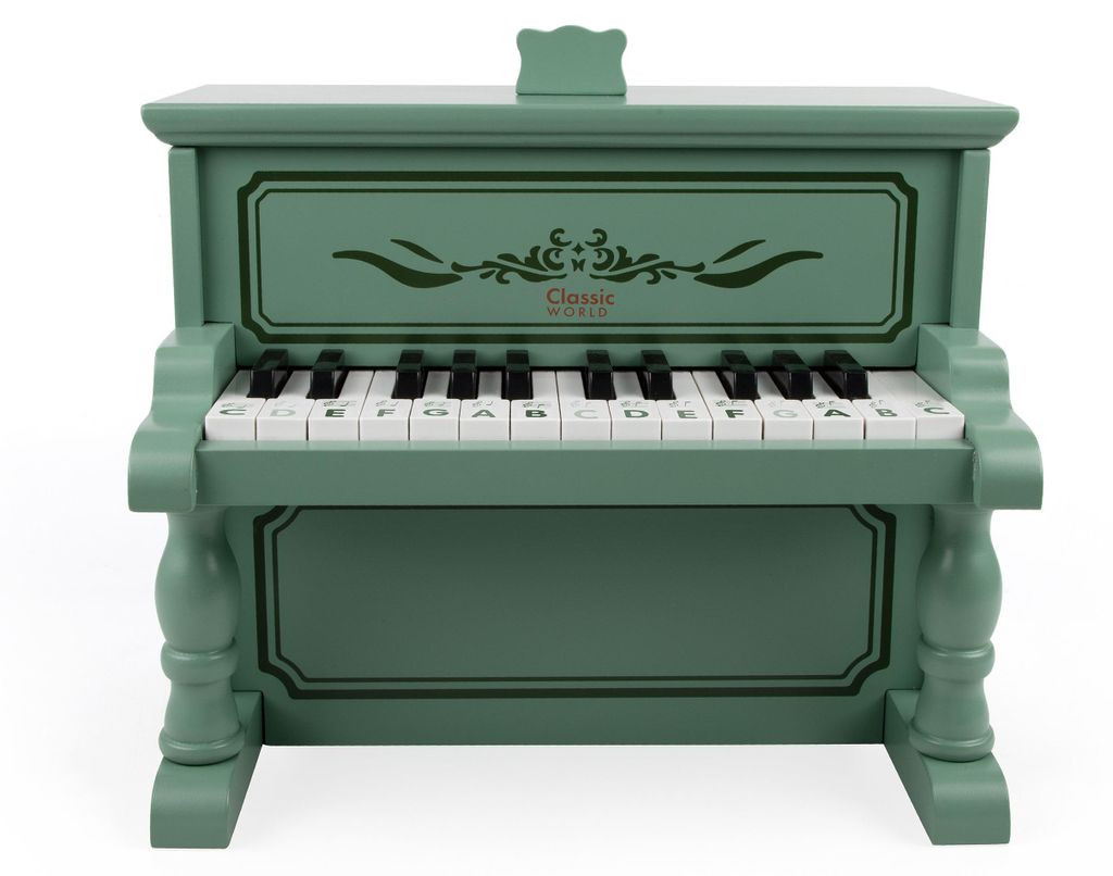 Piano vintage classique + livre d'apprentissage Image du produit 