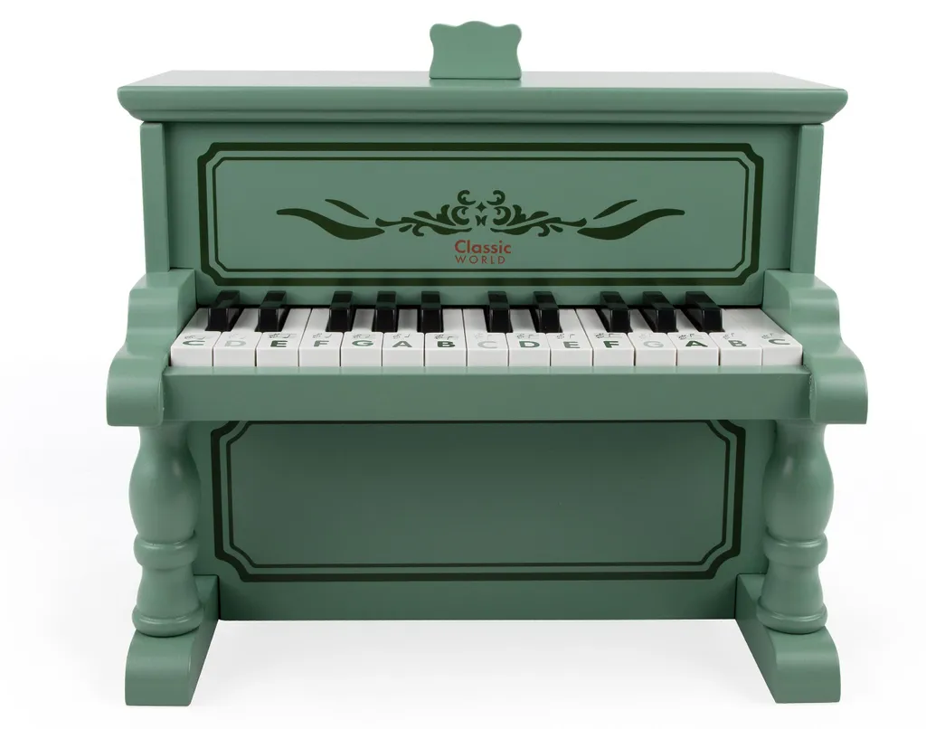 Piano droit de style ancien et méthode de musique pour débutant complet