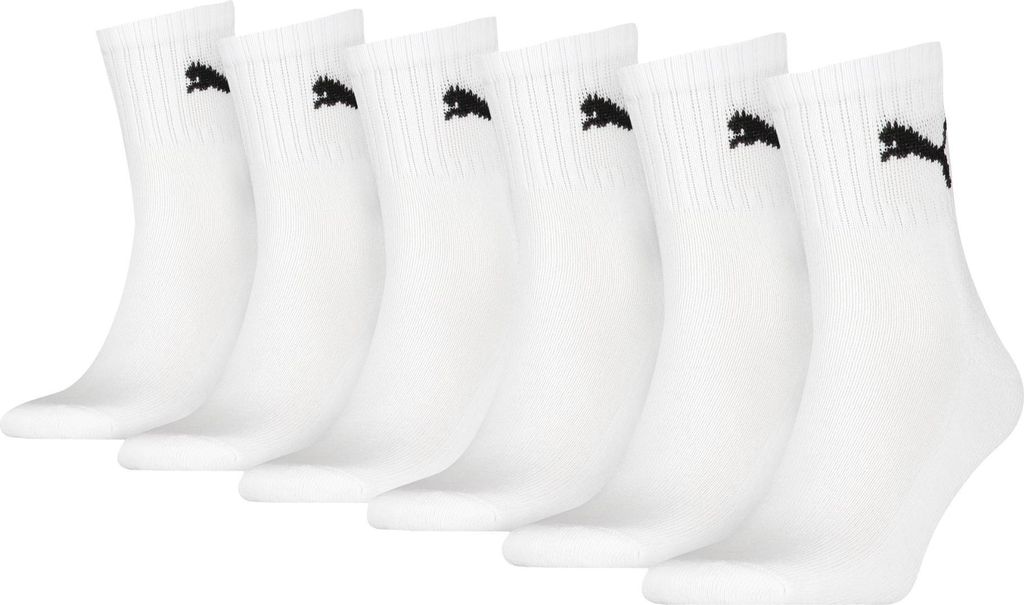 Puma Short Crew Socken Senior (6-pack) Produktbild 