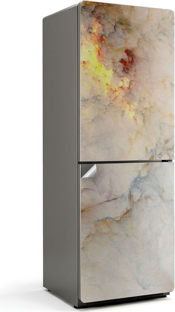 Geometrie im modernen Stil – Kühlschrank Aufkleber – Klebefolie Kühlschrank – Kühlschrank Dekor – Kühlschrankfolie selbstklebend – K...