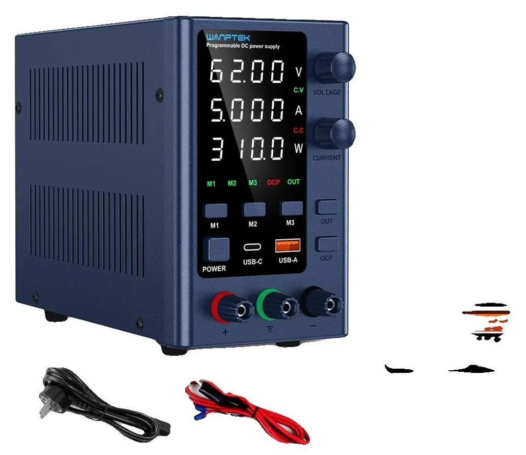 Alimentation réglable 62V 5A idéale pour réparation et tests de circuits
