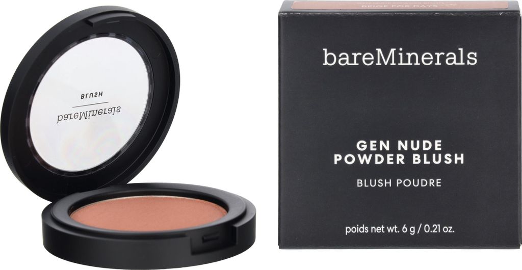 Bareminerals Gen Nude Powder Blush Beige For Days 6g