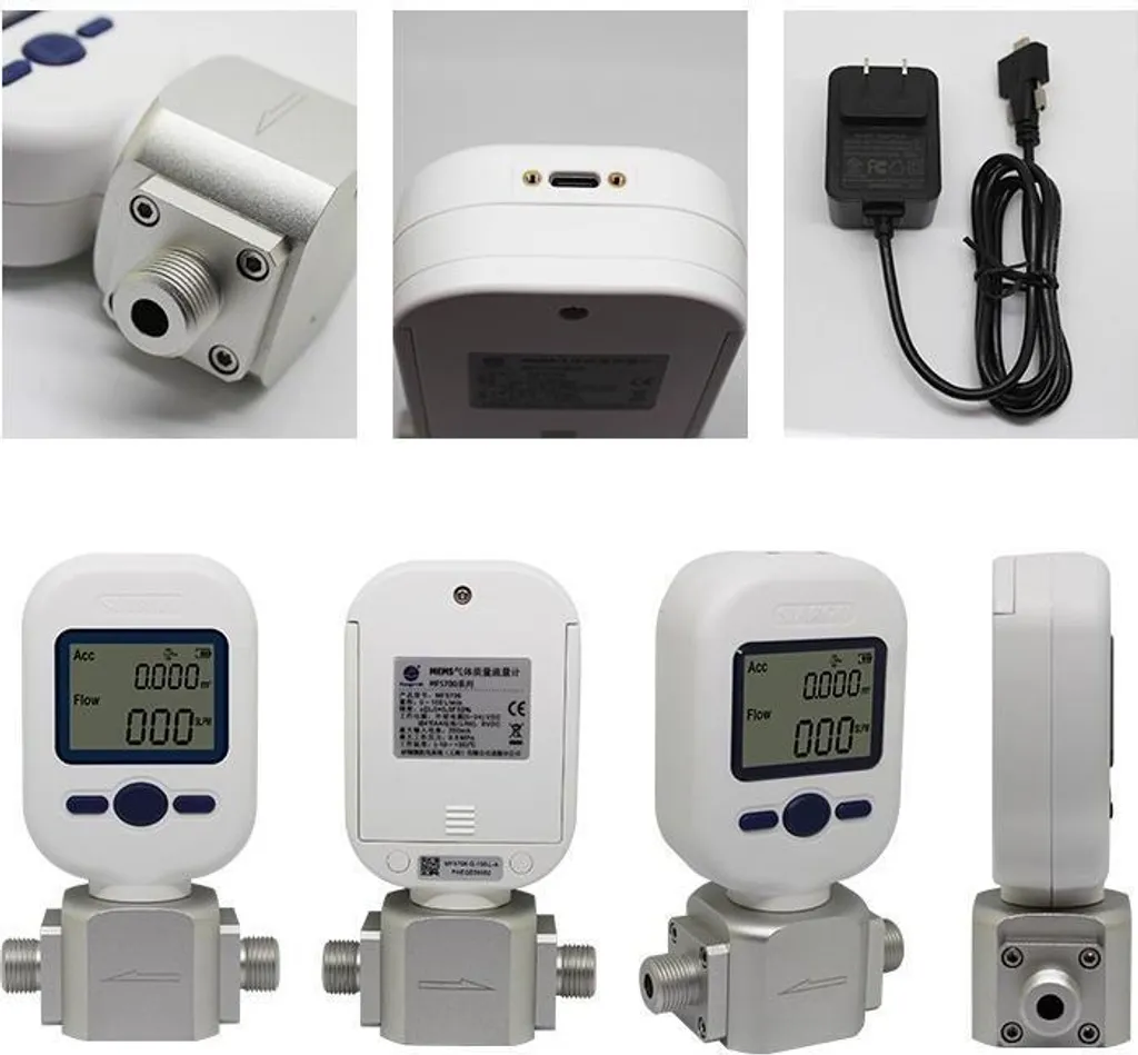 Débitmètre digital MF5706 0-20L/Min haute précision et format compact - 3