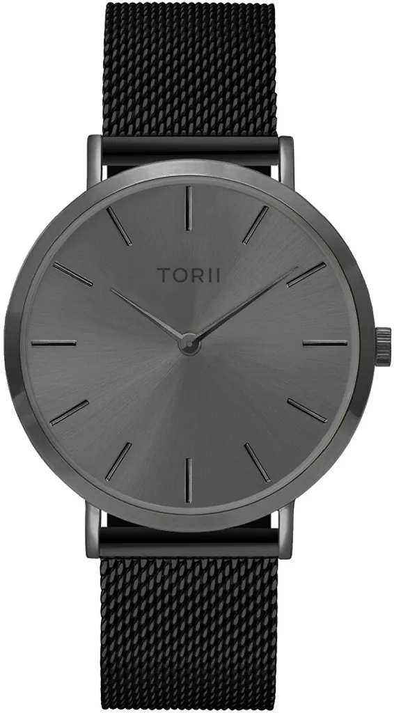 TORII A38BM.AA Orologio Unisex Nero | Design Minimalista 38mm